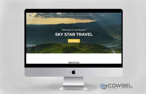Sky Star Travel layihəsinin görüntüsü