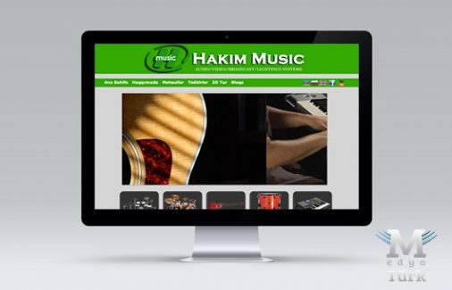 Hakim Music layihəsinin görüntüsü